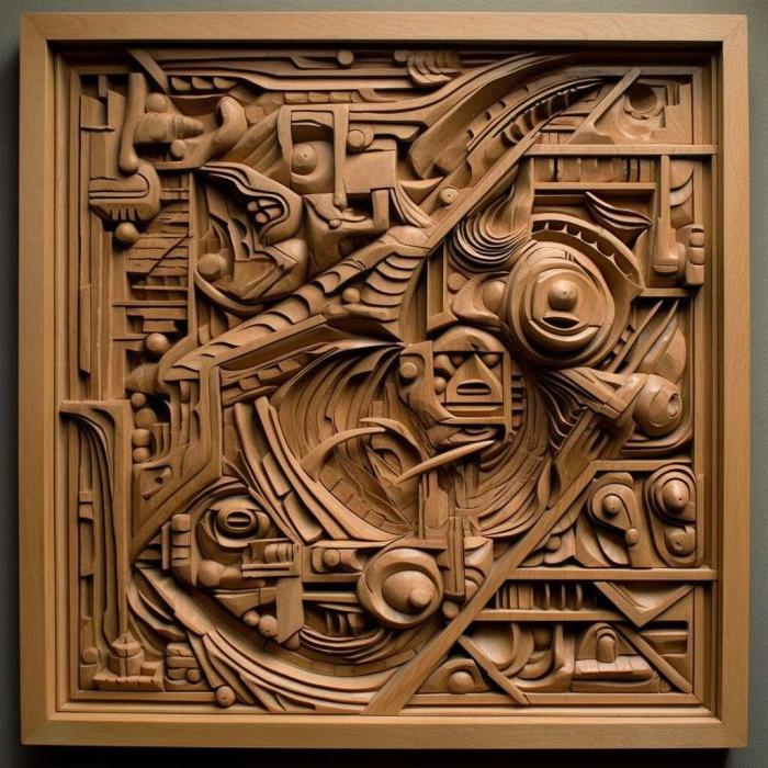 نموذج ثلاثي الأبعاد لآلة CNC 3D Art 